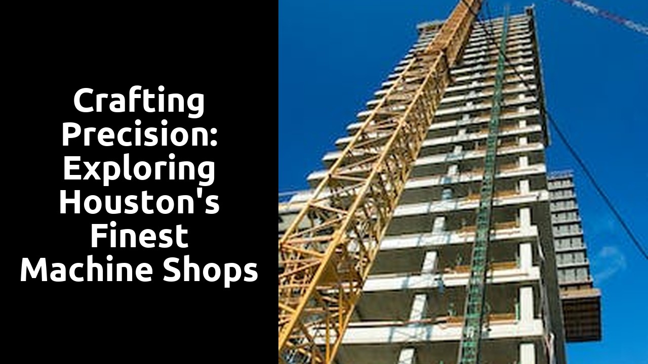 Crafting Precision: Exploring Houston's Finest Machine Shops